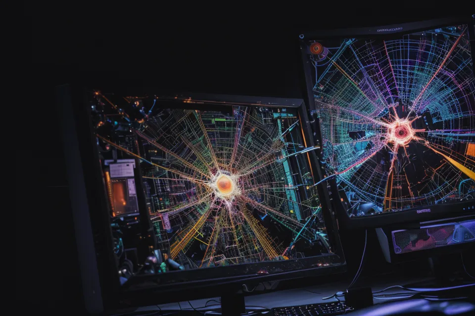 Capture d'écran montrant une vectorisation automatique ratée avec trop de points